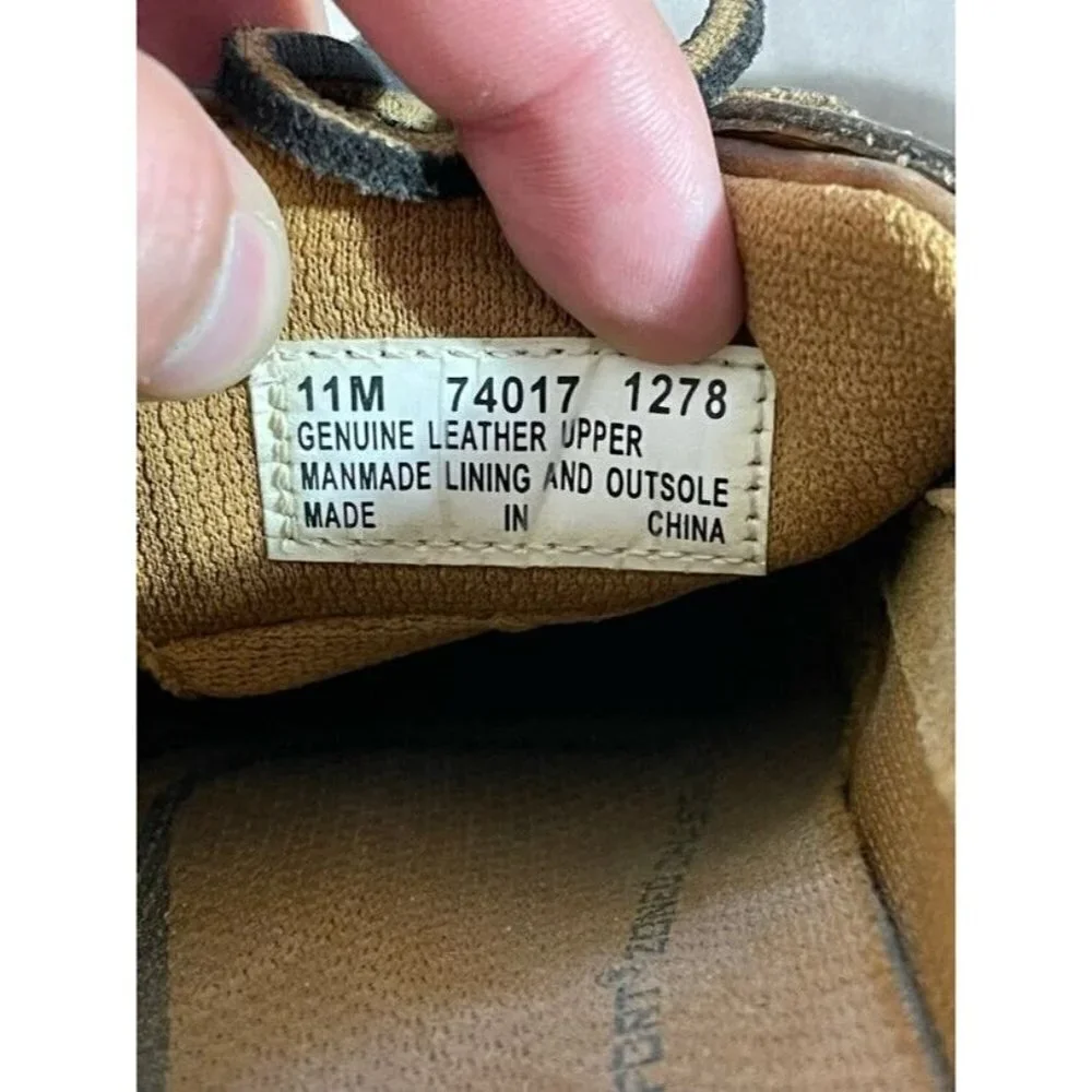 Timberland Mens Smart Comfort Zoned Chassis Boat Shoes Genuine Leather Brown 11M